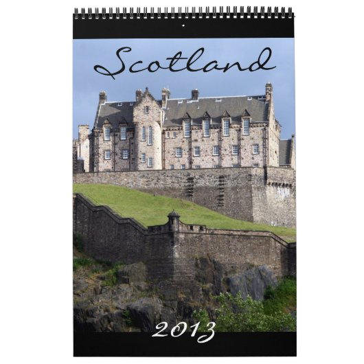 calendrier 2013 de l'Ecosse (Protection)