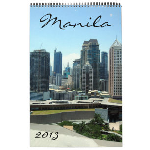 calendrier 2013 de Manille