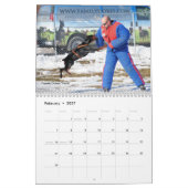 Calendrier 2013 de protection de Dobes de famille (Feb 2027)