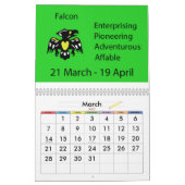 Calendrier 2013 de totem (Mar 2027)