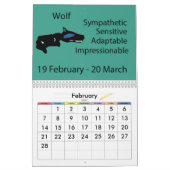 Calendrier 2013 de totem (Feb 2027)