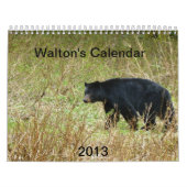 Calendrier 2013 de Walton (Protection)