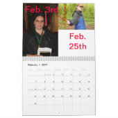 Calendrier 2013 de Walton (Feb 2027)