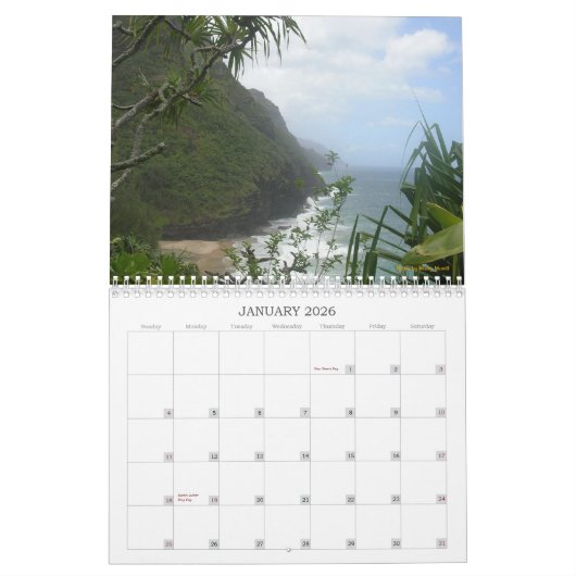 Calendrier 2013 d'Hawaï (Jan 2026)