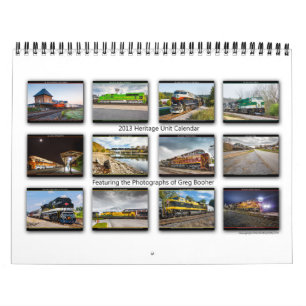 Calendrier 2013 d'héritage de Greg Booher NS