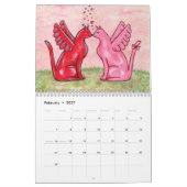 Calendrier 2013 d'imaginaire de cuisinière de (Feb 2027)