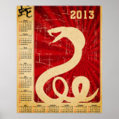 Calendrier 2013 Poster 2 (Devant)