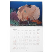 Calendrier 2013 sous-marin d'espèce marine de (Mar 2027)