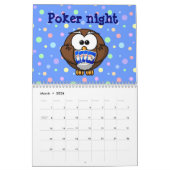 Calendrier 2014 année du hibou (Mar 2026)