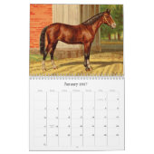Calendrier 2014 de chevaux de cru (Jan 2027)