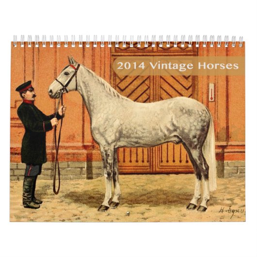 Calendrier 2014 de chevaux de cru (Protection)