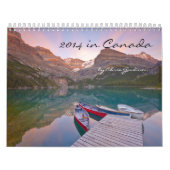 calendrier 2014 de douze mois au Canada Scenics (Protection)