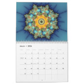 Calendrier 2014 de fractale de Mandelbrot (Mar 2026)