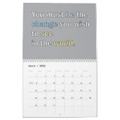 Calendrier 2014 de Gandhi (Mar 2026)