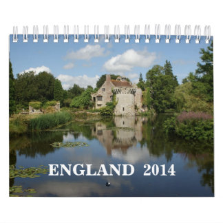 Calendrier 2014 de l'Angleterre