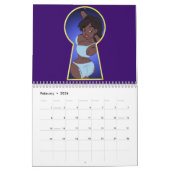 Calendrier 2014 de Pin- de bande dessinée (Feb 2026)