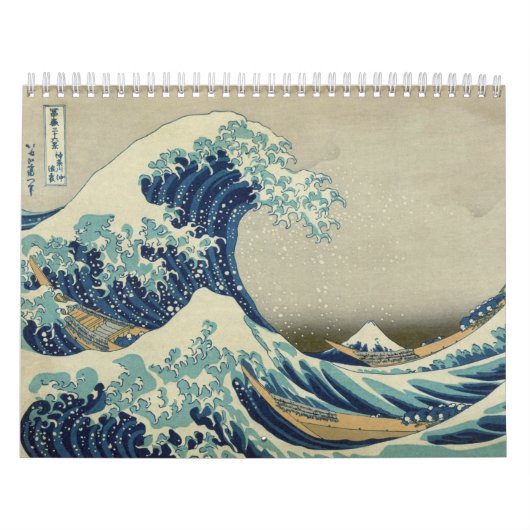 Calendrier 2014 - La Grande Vague : L'Art d'Hokusai (Protection)
