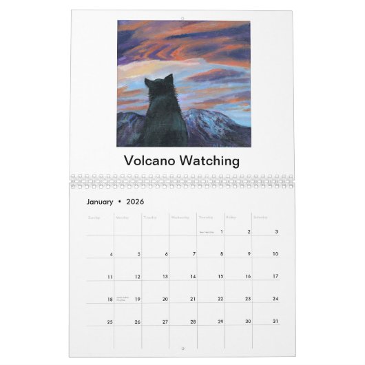 Calendrier 2014 lunatique (Jan 2026)