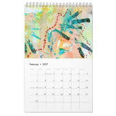 Calendrier 2015 abstrait (Feb 2027)