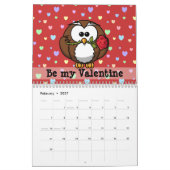 Calendrier 2015 année du hibou (Feb 2027)