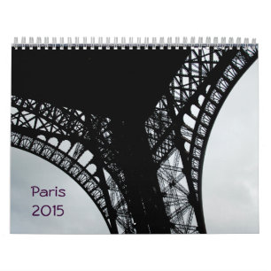 Calendrier 2015 Calender Paris, France