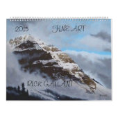 Calendrier 2015 de beaux-arts par Rick vaillant (Protection)