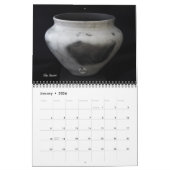 Calendrier 2015 de la poterie Raku (Jan 2026)