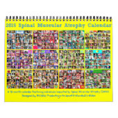 Calendrier 2015 de l'atrophie musculaire de la col (Protection)