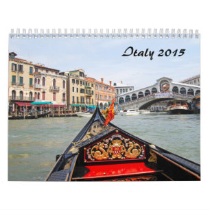 Calendrier 2015 de l'Italie