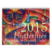 Calendrier 2015 de papillon par Timothy Orikri (Protection)