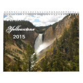 Calendrier 2015 de parc national de Yellowstone (Protection)