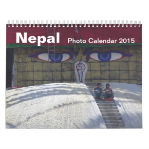 Calendrier 2015 de photo du Népal