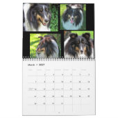 Calendrier 2015 de Sheltie (Mar 2027)