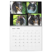 Calendrier 2015 de Sheltie (Mar 2026)