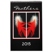 Calendrier 2015 des plumes d'oiseau (Protection)