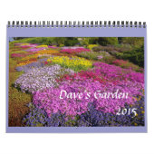 Calendrier 2015 du jardin de Dave (Protection)