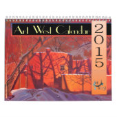 Calendrier 2015 occidental d'art ÉNORME (Protection)