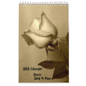 Calendrier 2015 rose - arrière à temps (Protection)