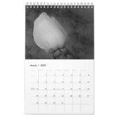 Calendrier 2015 rose - arrière à temps (Mar 2027)