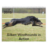 Calendrier 2015 Windhounds de soie dans l'action (Protection)