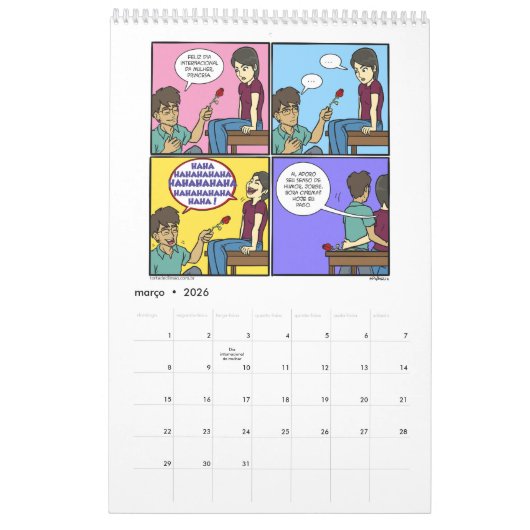 Calendrier 2016 (Mar 2026)