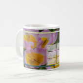 Calendrier 2016 Année - sur une tasse (Devant gauche)