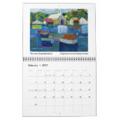 Calendrier 2016 de beaux-arts de Marilyn Holmes (Feb 2027)