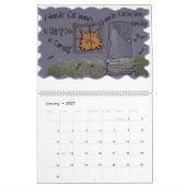 Calendrier 2016 de chat de thésauriseur (Jan 2027)