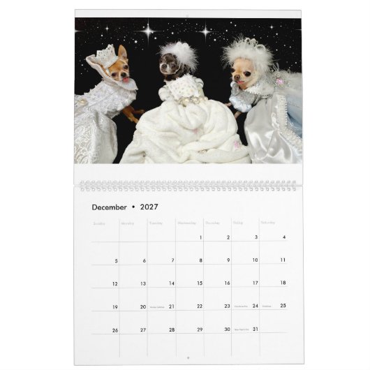 Calendrier 2016 de Chi Yum Yum (Dec 2027)