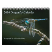 Calendrier 2016 de libellule par Steve Borichevsky (Protection)