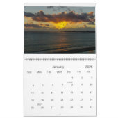 Calendrier 2016 de plage du comté de Santa Cruz (Jan 2026)