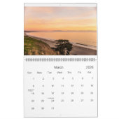 Calendrier 2016 de plage du comté de Santa Cruz (Mar 2026)