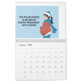 Calendrier 2016 d'humour de grossesse (Jan 2027)