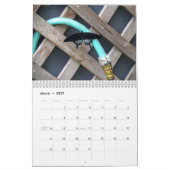calendrier 2016, papillons et fleurs (Mar 2027)